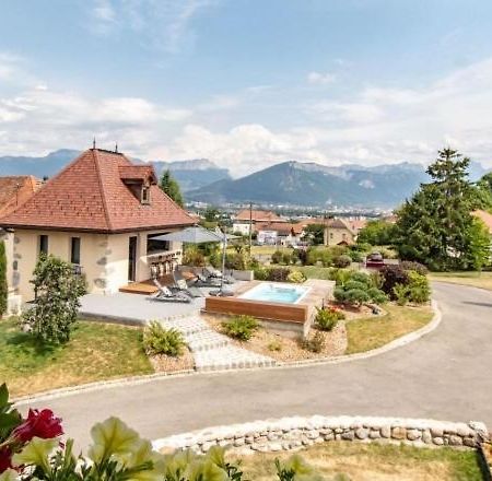 Le Paon Bleu Annecy Poisy Bed & Breakfast Eksteriør bilde